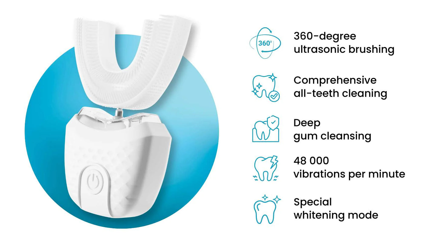 U-Shaped Automatic Toothbrush - Smilo ™️
