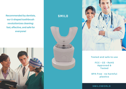 U-Shaped Automatic Toothbrush - Smilo